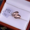 Rose gold women's ring #65459 Rose gold women's ring #65459
