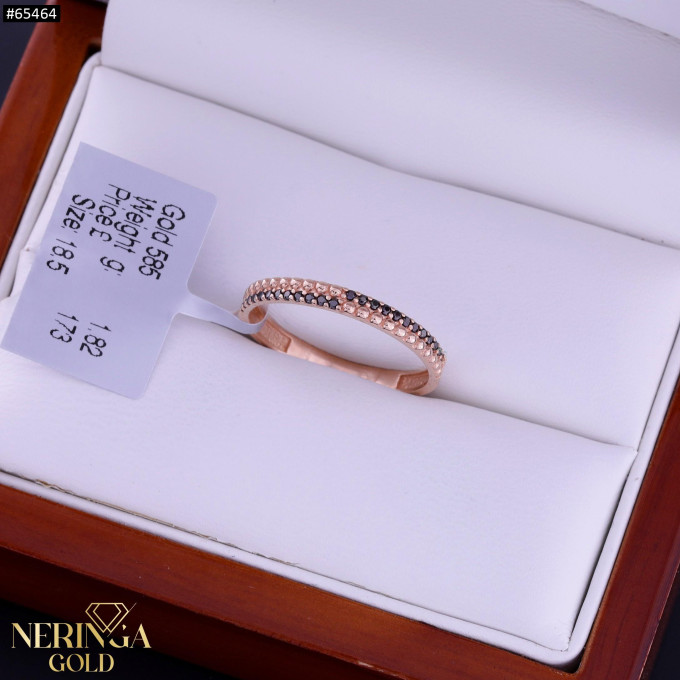 Rose gold women's ring #65464 Rose gold women's ring #65464