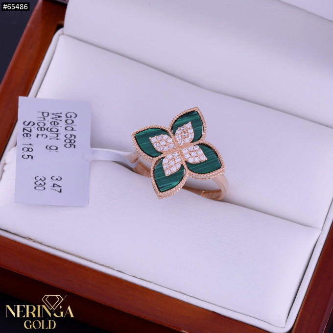 Rose gold women's ring #65486 Rose gold women's ring #65486