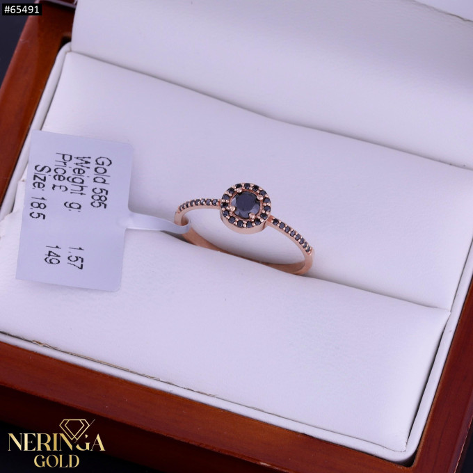 Rose gold women's ring #65491 Rose gold women's ring #65491