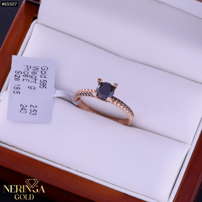 Rose gold women's ring #65507 Rose gold women's ring #65507