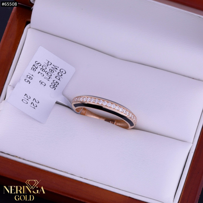 Rose gold women's ring #65508 Rose gold women's ring #65508