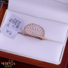 White rose gold women's ring #65511 White rose gold women's ring #65511