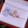 Rose gold women's ring #65513 Rose gold women's ring #65513