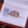 Rose gold women's ring #65524