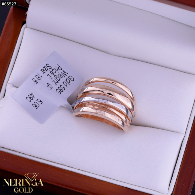 Rose gold women's ring #65527 Rose gold women's ring #65527
