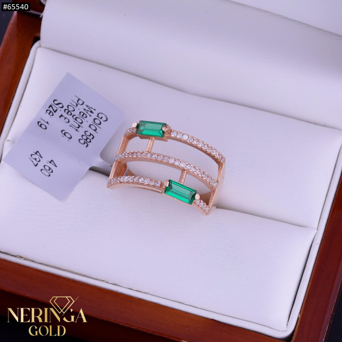 Rose gold women's ring #65540 Rose gold women's ring #65540