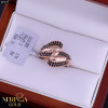 Rose gold women's ring #65575 Rose gold women's ring #65575
