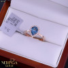Rose gold women's ring #65589 Rose gold women's ring #65589
