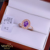 Rose gold women's ring #65596 Rose gold women's ring #65596