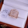 Rose gold women's ring #65605 Rose gold women's ring #65605