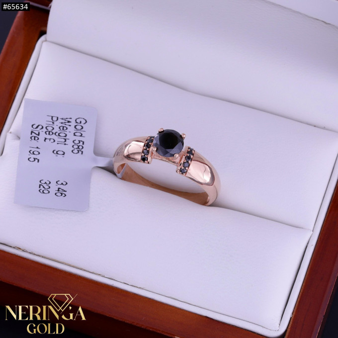 Rose gold women's ring #65634 Rose gold women's ring #65634