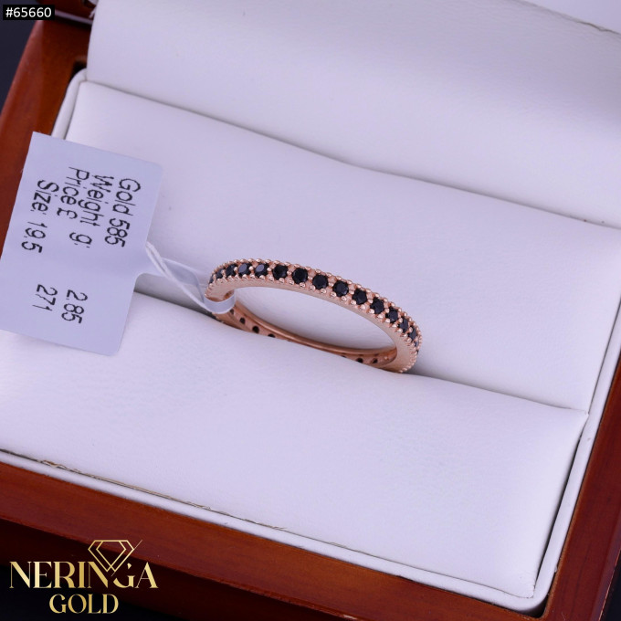 Rose gold women's ring #65660 Rose gold women's ring #65660