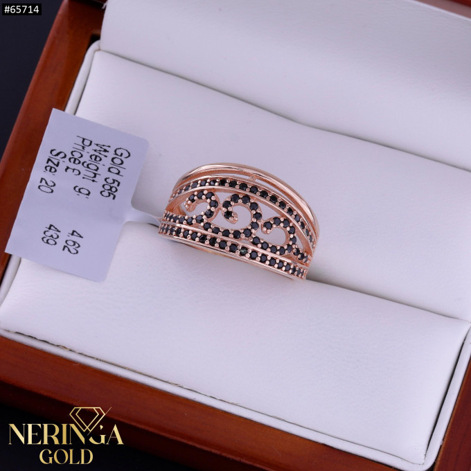 Rose gold women's ring #65714 Rose gold women's ring #65714