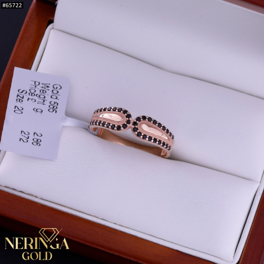 Rose gold women's ring #65722 Rose gold women's ring #65722