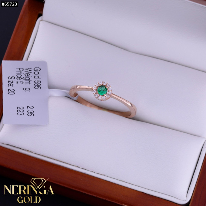 Rose gold women's ring #65723 Rose gold women's ring #65723