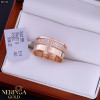 Rose gold women's ring #65728