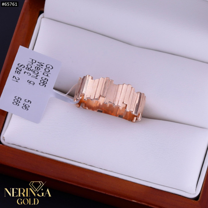 Rose gold women's ring #65761 Rose gold women's ring #65761
