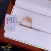 Rose gold women's ring #65767