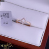 Rose gold women's ring #65357