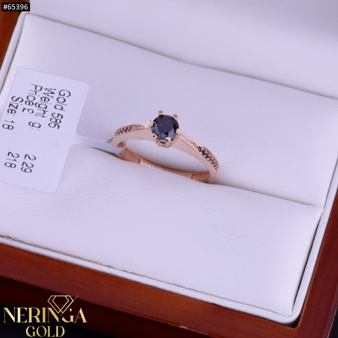 Rose gold women's ring #65396 Rose gold women's ring #65396