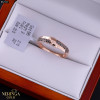 Rose gold women's ring #67217