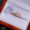 Rose gold women's ring #67219