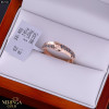 Rose gold women's ring #67221