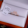 Rose gold women's ring #67249