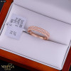 Rose gold women's ring #67256