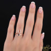 Rose gold women's ring #67422