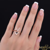 Rose gold women's ring #67417