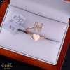 Rose gold women's ring #67419