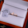 Rose gold women's ring #67442