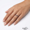 Rose gold women's ring #65313