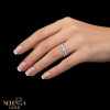 Rose gold women's ring #65388
