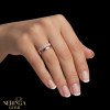 Rose gold women's ring #65278
