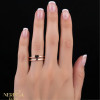 Rose gold women's ring #65376