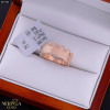 Rose gold women's ring #67594