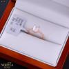 Rose gold women's ring #67595