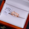 Rose gold women's ring #67596