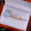Rose gold women's ring #67604