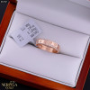 Rose gold women's ring #67607