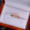 Rose gold women's ring #67608