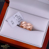 Rose gold women's ring #67610