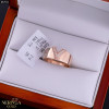 Rose gold women's ring #67611