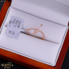 Rose gold women's ring #67725