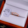 Rose gold women's ring #67731
