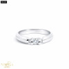 White gold gemstone ring #68100
