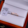 Rose gold women's ring #68239